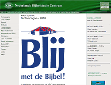 Tablet Screenshot of bijbelstudie.nl